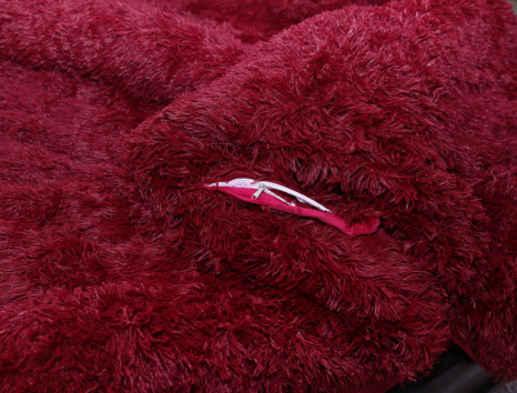 Евро-макси набор постельного белья 200*230 Плюш Травка №EL-02 Черешенка™