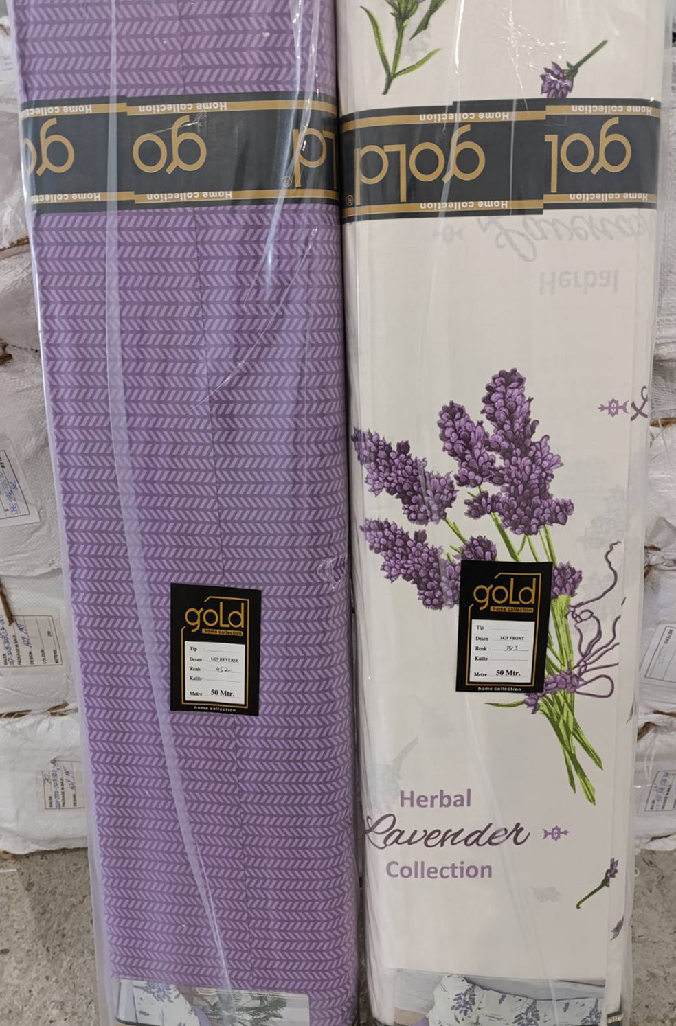 Тканина для постільної білизни Бязь "Gold" Lux GL9120 (A+B) - (50м+50м)