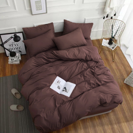 Сімейний набір постільної білизни із Сатину №18-1312-T Черешенка™