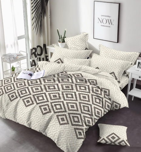 Ткань для постельного белья Бязь "Gold" Lux GL34500beige