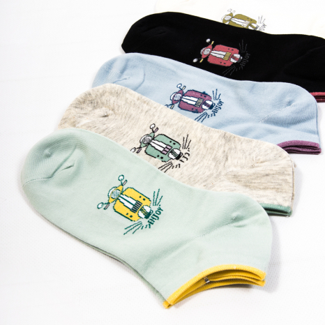 Жіночі шкарпетки короткі Nicen (10 пар) 37-41 №A052-26