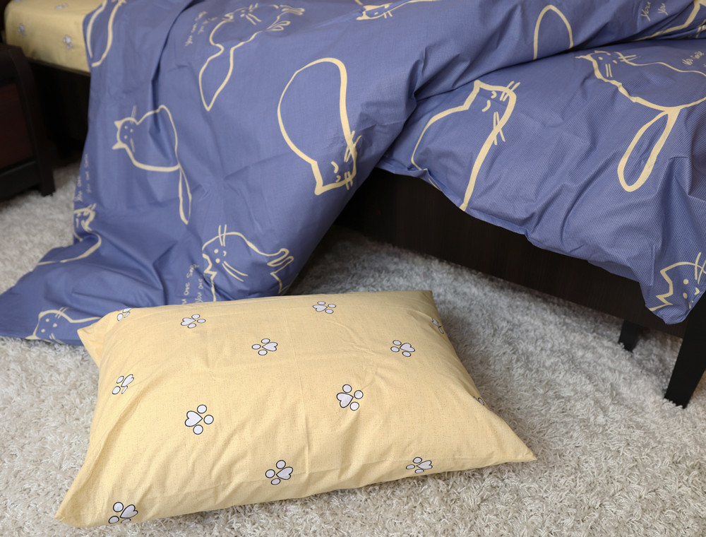 Сімейний набір постільної білизни із Бязі "Gold" №154213AB Черешенка™