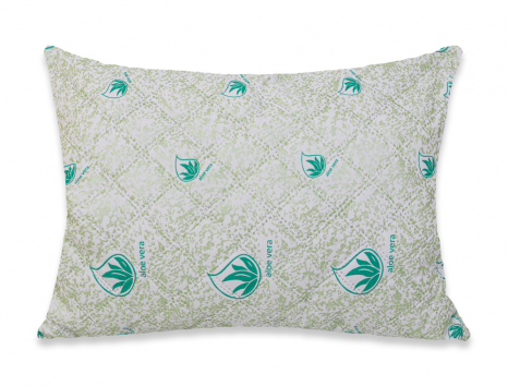 Подушка стьобана на блискавці 50*70 мікрофібра/холлофайбер №5070-6