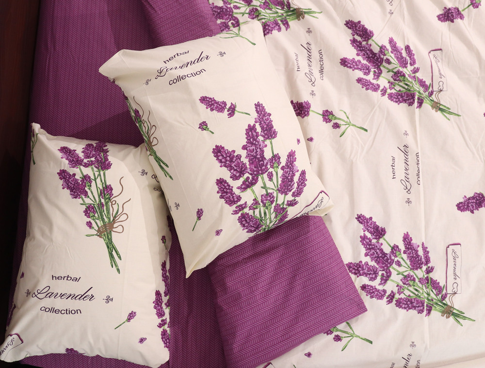 Сімейний набір постільної білизни із Бязі "Gold" №150912АВ Черешенка™