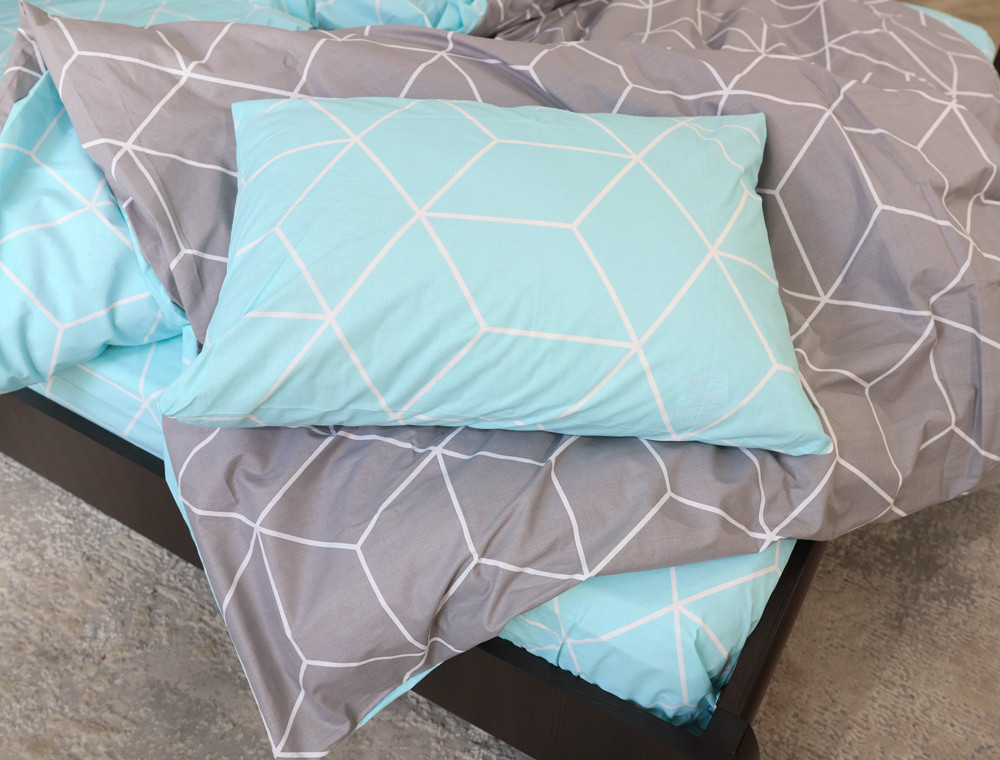 Евро макси набор постельного белья 200*220 из Бязи "Gold" №151081AB Черешенка™