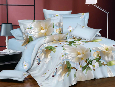 Ткань для постельного белья Сатин S1355 (A+B) - (60м+60м)