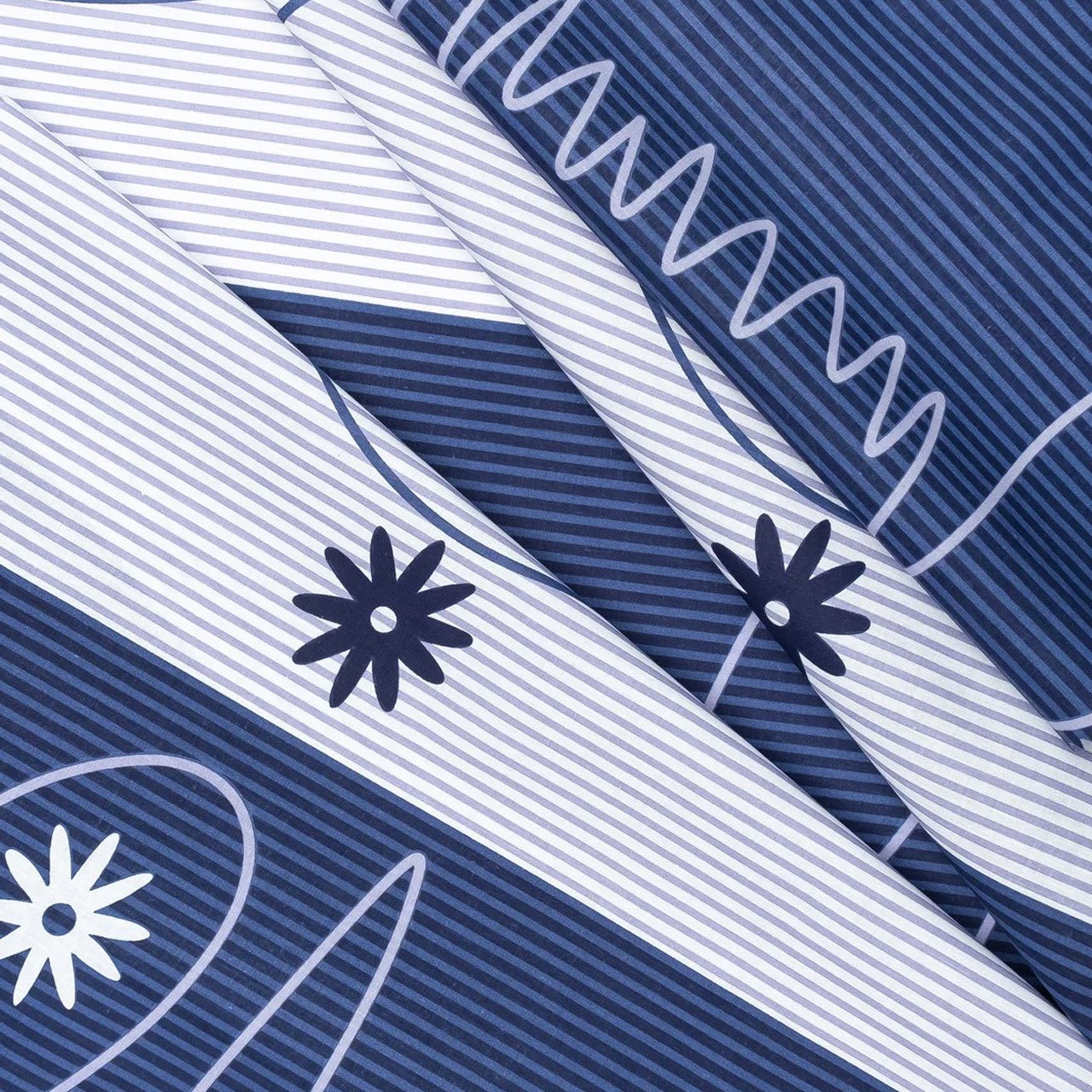 Тканина для постільної білизни Бязь "Gold" Lux "Чому ні" GL1304 (A+B) - (50м+50м)