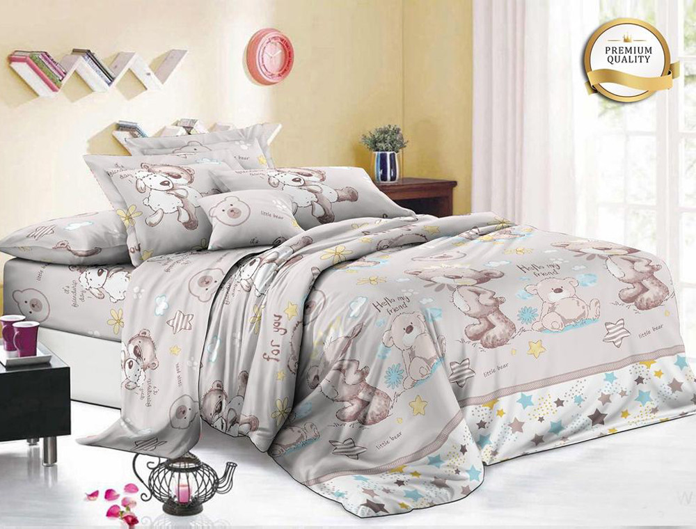 Ткань для постельного белья Бязь "Gold" Lux детская GLB331