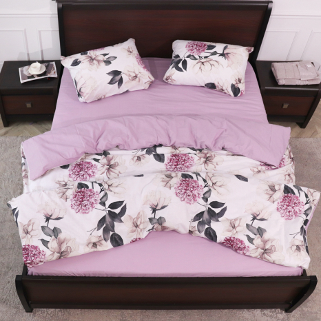 Семейный набор хлопкового постельного белья из Бязи "Gold" №158376AB Черешенка™