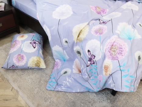 Семейный набор хлопкового постельного белья из Бязи "Gold" №157889 Черешенка™