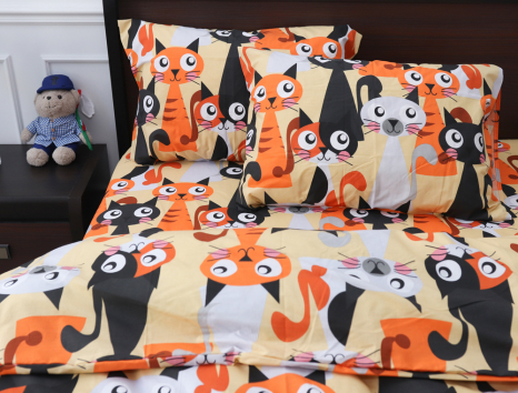 Дитячий комплект з Бязі "Gold" №165604 Черешенка™