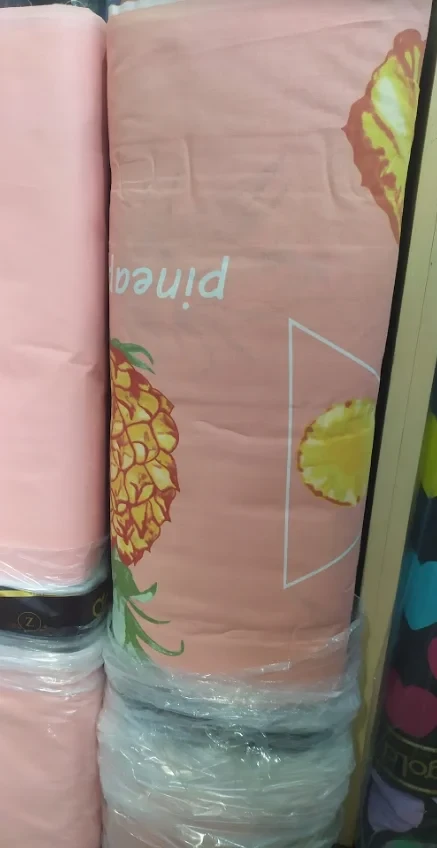 Тканина для постільної білизни Бязь "Gold" Lux "Солодкий ананас" GL4036