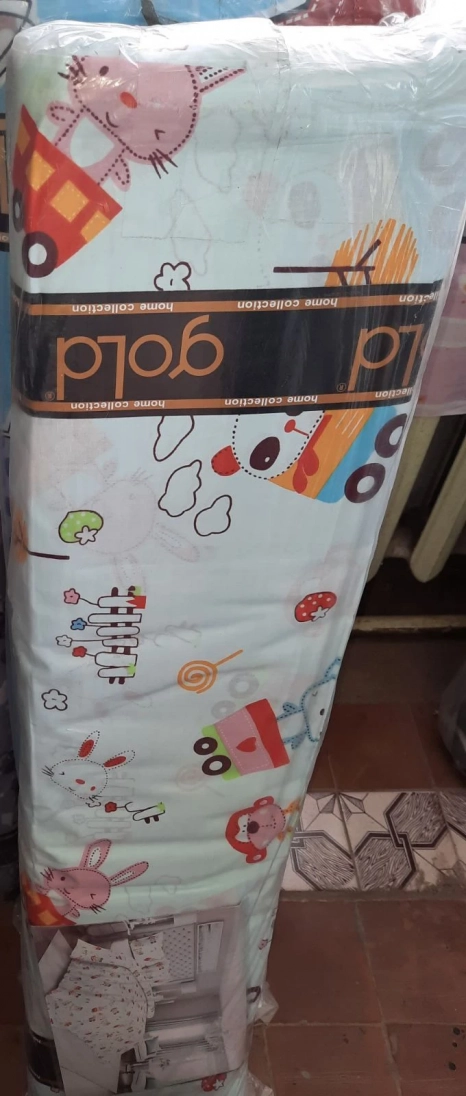 Тканина для постільної білизни Бязь "Gold" Lux дитяча GLB283blue