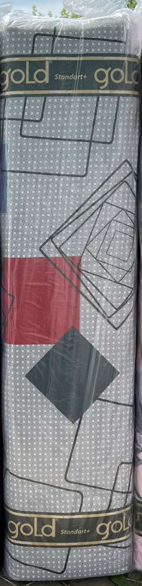 Ткань для постельного белья Бязь "Gold" Lux GL3535red