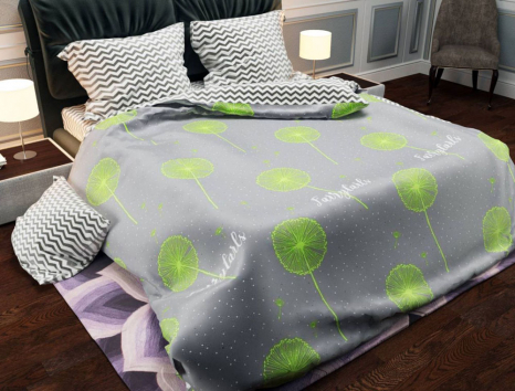 Тканина для постільної білизни Бязь "Gold" Lux GL1281 (A+B) - (50м+50м)