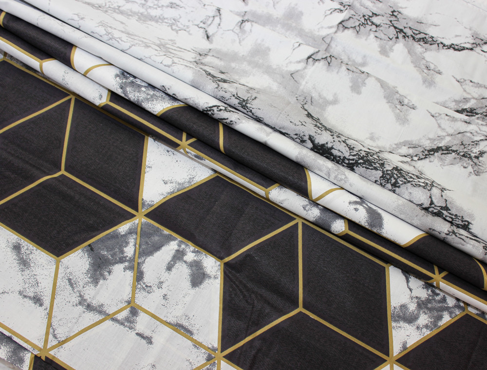 Тканина для постільної білизни Бязь "Gold" Lux GL1340 (A+B) - (50м+50м)