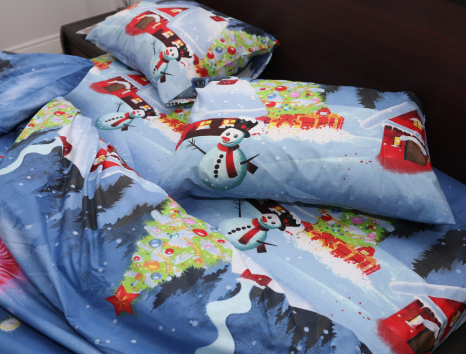 Полуторный набор постельного белья 150*220 из Бязи "Gold" №157721 Черешенка™