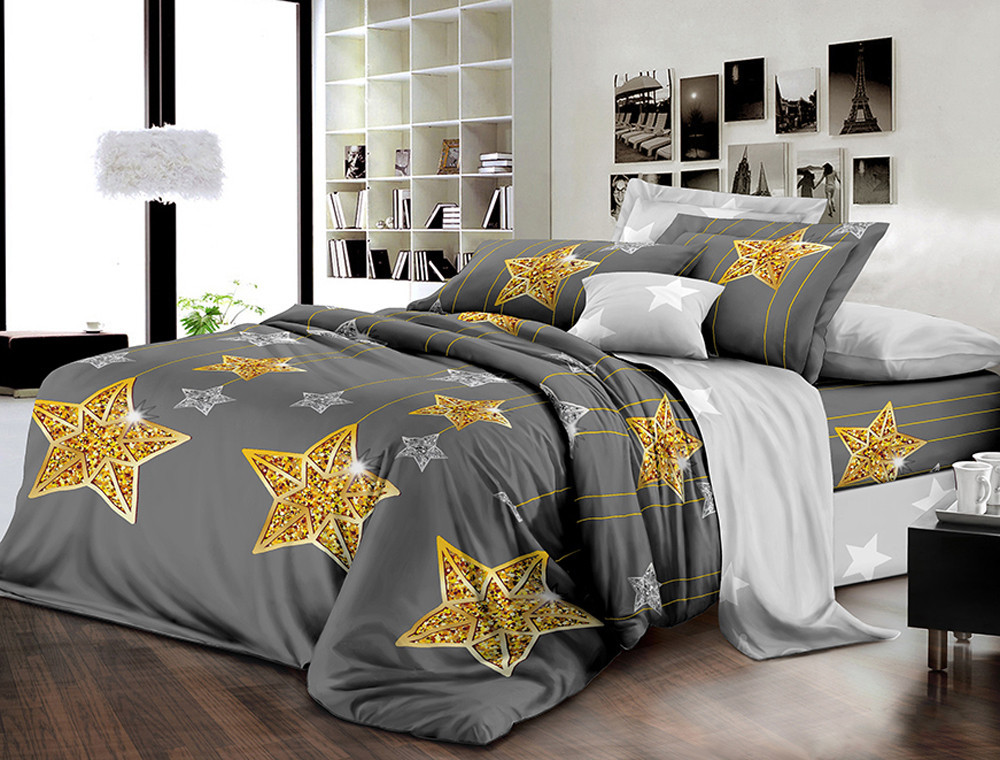 Полуторный набор постельного белья 150*220 из Ранфорса №186056AB Черешенка™