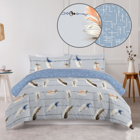 Ткань для постельного белья Бязь "Gold" Lux GL1878 (A+B) - (50м+50м)