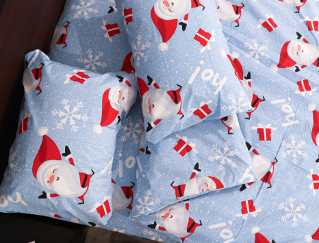 Євро-максі набір постільної білизни 200*220 із Бязі "Gold" №151019 Черешенька™