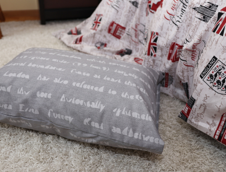 Сімейний набір постільної білизни із Сатину №022AB Черешенка™