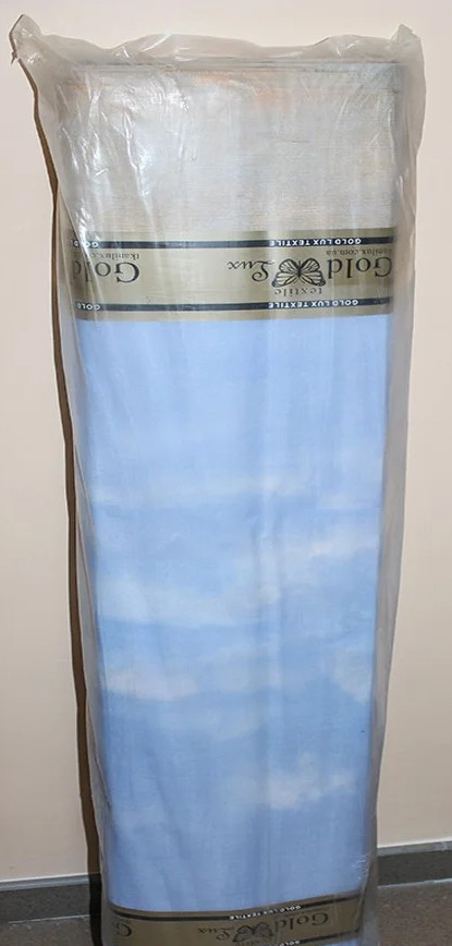 Тканина для постільної білизни Бязь "Gold" Lux "Білі лебеді" GL779