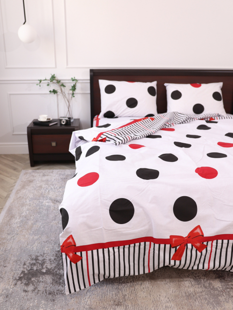 Евро макси набор постельного белья 200*220 из Бязи "Gold" №15856 Черешенка™