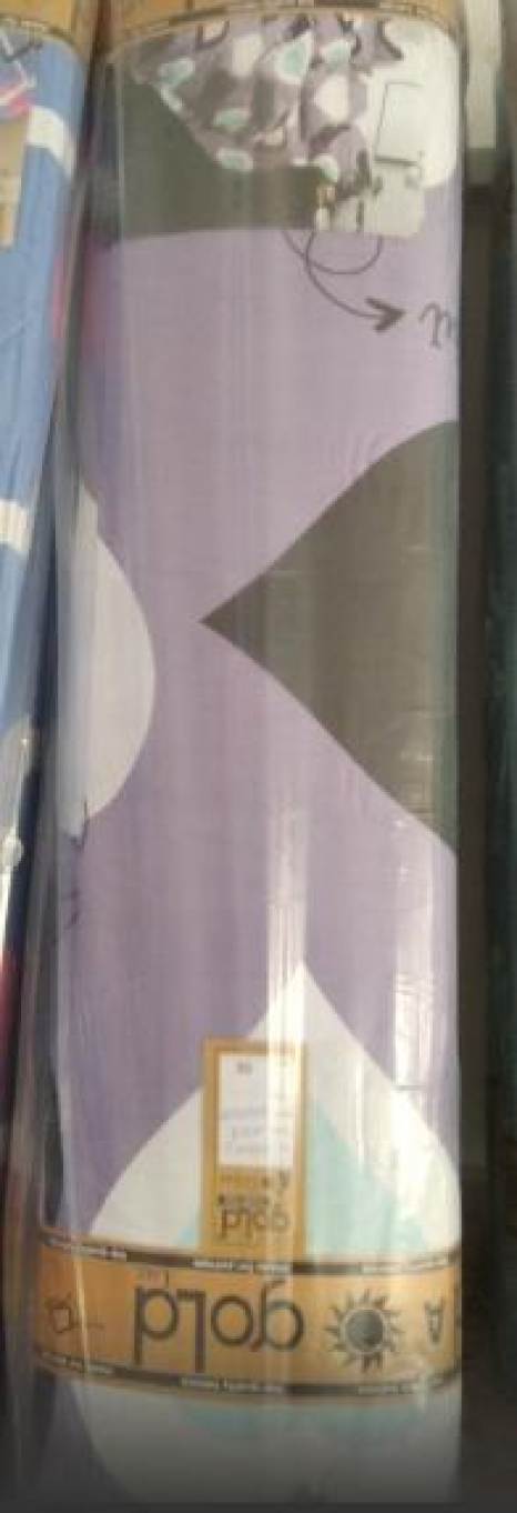 Ткань для постельного белья Бязь "Gold" Lux "Удивительная любовь (лиловый)" GL3880