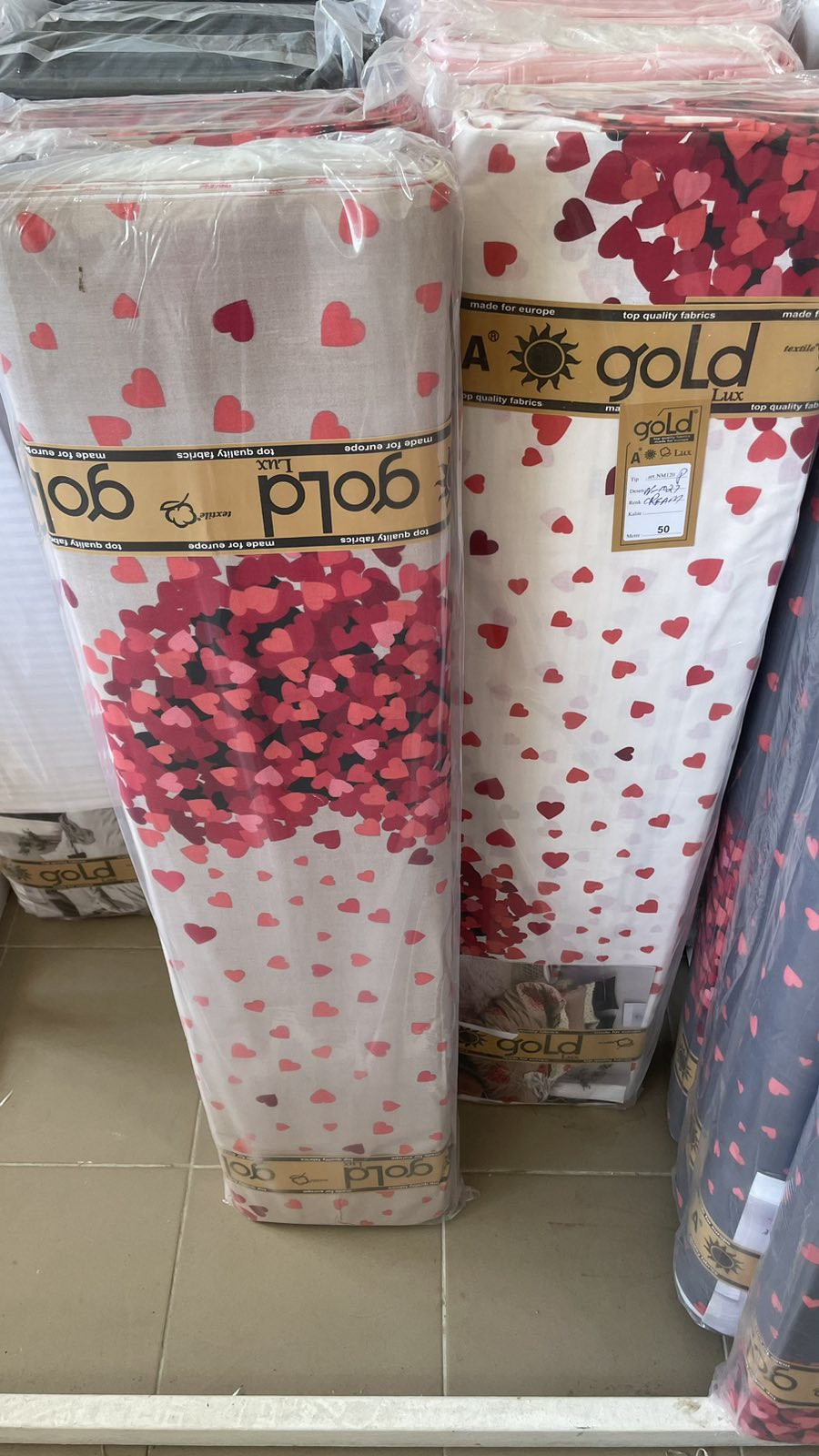 Тканина для постільної білизни Бязь "Gold" Lux GL1989 (A+B) - (50м+50м)