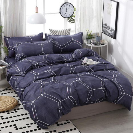 Семейный набор хлопкового постельного белья из Бязи "Gold" №157408 Черешенка™