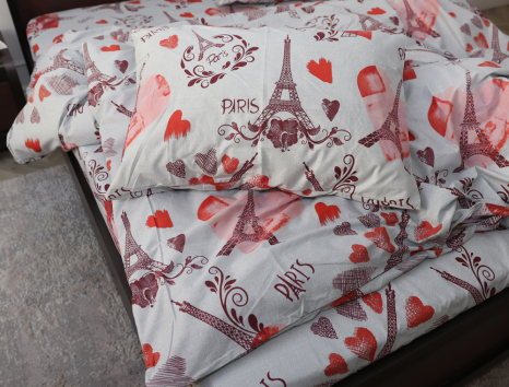 Евро макси набор постельного белья 200*220 из Бязи "Gold" №153636 Черешенка™