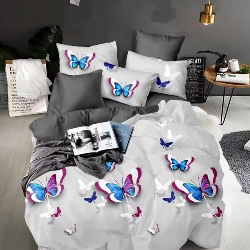 Ткань для постельного белья Бязь "Gold" Lux "Нежность полета" GL4060