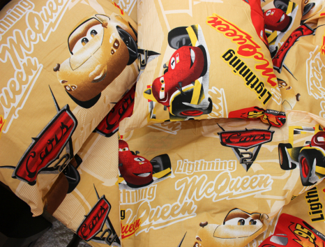 Дитячий комплект з Бязі "Gold" №16130 Черешенка™