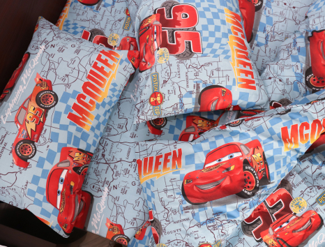 Семейный набор хлопкового постельного белья из Бязи "Gold" №166587 Черешенка™