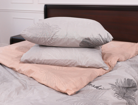 Двуспальный набор постельного белья 180*220 из Бязи "Gold" №1516613АВ Черешенка™