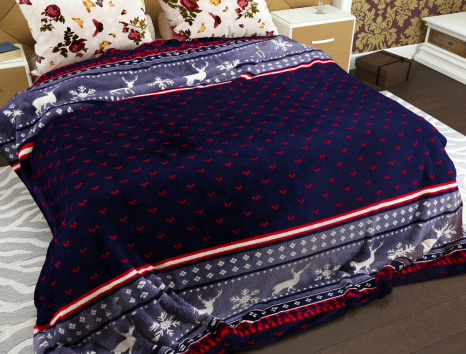 Євро флісовий плед №33825