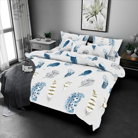 Тканина для постільної білизни Бязь "Gold" Lux GL8069