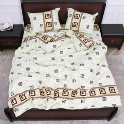 Полуторний набір постільної білизни 150*220 з Фланелі №954207 Черешенка™