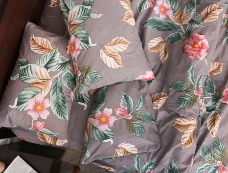 Семейный набор хлопкового постельного белья из Бязи "Gold" №151544 Черешенка™