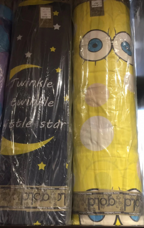 Тканина для постільної білизни Бязь "Gold" Lux дитяча GLB198 (A+B) - (50м+50м)