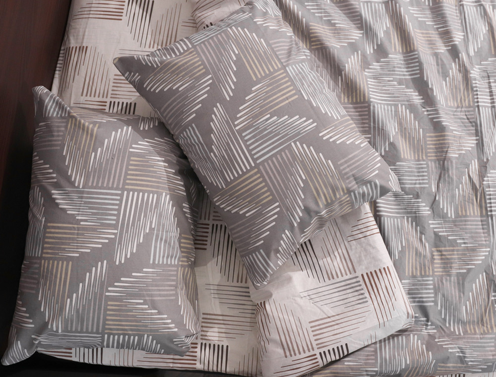 Полуторный набор постельного белья 150*220 из Бязи "Gold" №151226АВ Черешенка™