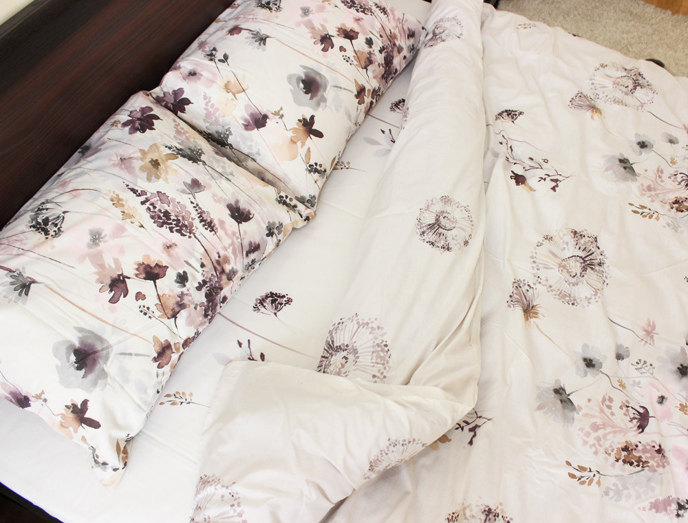 Євро-максі набір постільної білизни 200*220 із Ранфорсу №1823754 Черешенка™