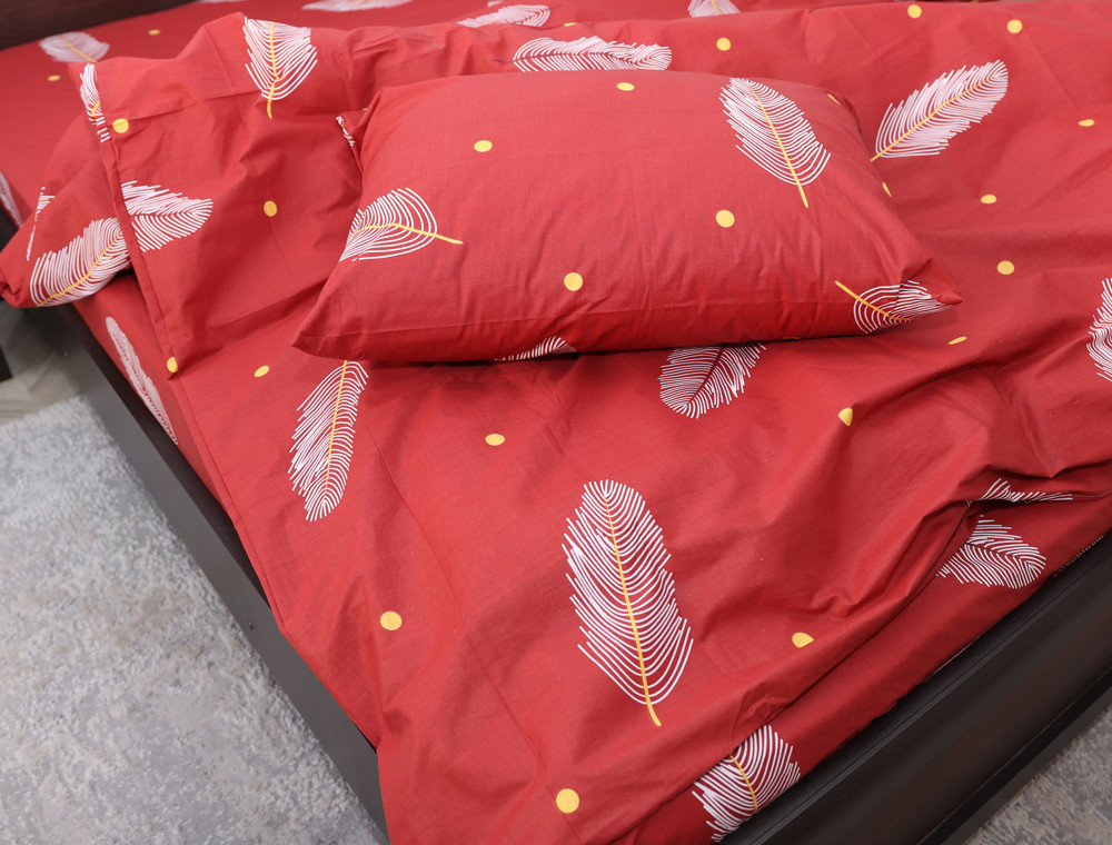 Семейный набор хлопкового постельного белья из Бязи "Gold" №153660 Черешенка™