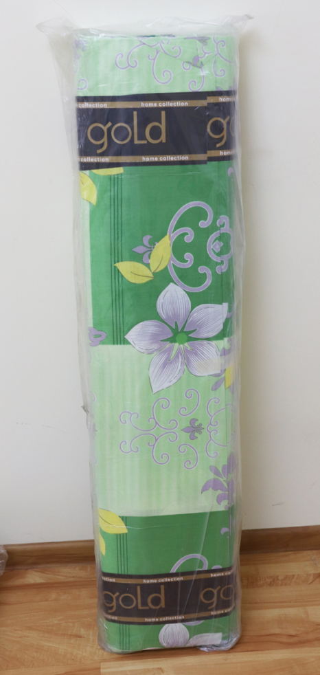 Ткань для постельного белья Бязь "Gold" Lux "Цветочная гавань (зеленый)" GL2882R