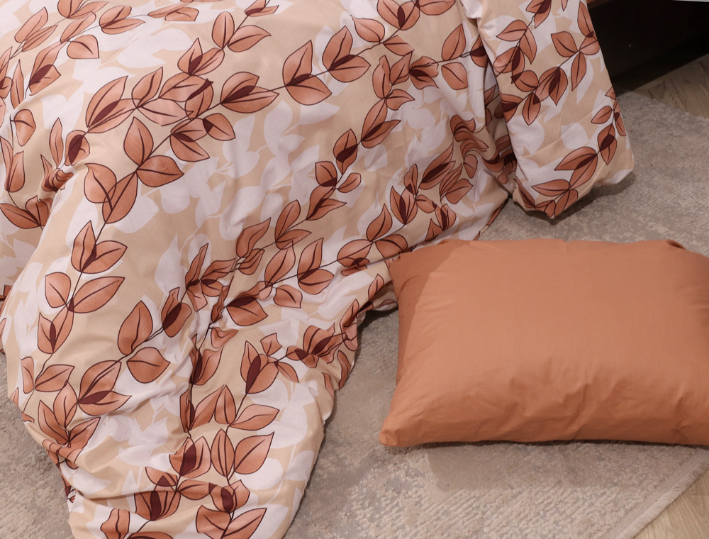 Семейный набор хлопкового постельного белья из Бязи "Gold" №151639AB Черешенка™