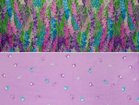 Тканина для постільної білизни Сатин S-172 (A+B) - (60м+60м)