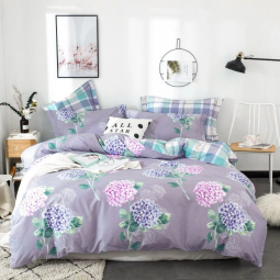 Двоспальний набір постільної білизни 180*220 із Бязі "Gold" №157807AB Черешенка™