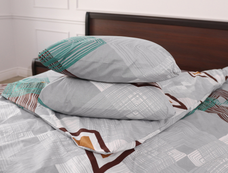 Двуспальный набор постельного белья 180*220 из Бязи "Gold" №159113 Черешенка™