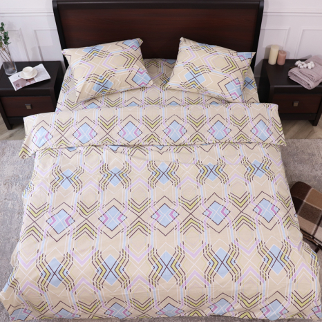 Двоспальний набір постільної білизни 180*220 із Бязі "Gold" №153627 Черешенка™