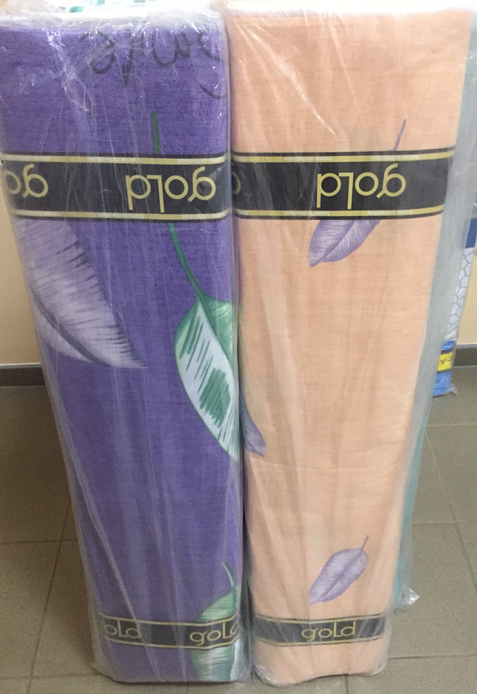 Ткань для постельного белья Бязь "Gold" Lux "Перья мечты" GL1494 (A+B) - (50м+50м)